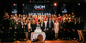 EKOM Elektronik 25. Kuruluş yıldönümünü kutladı.