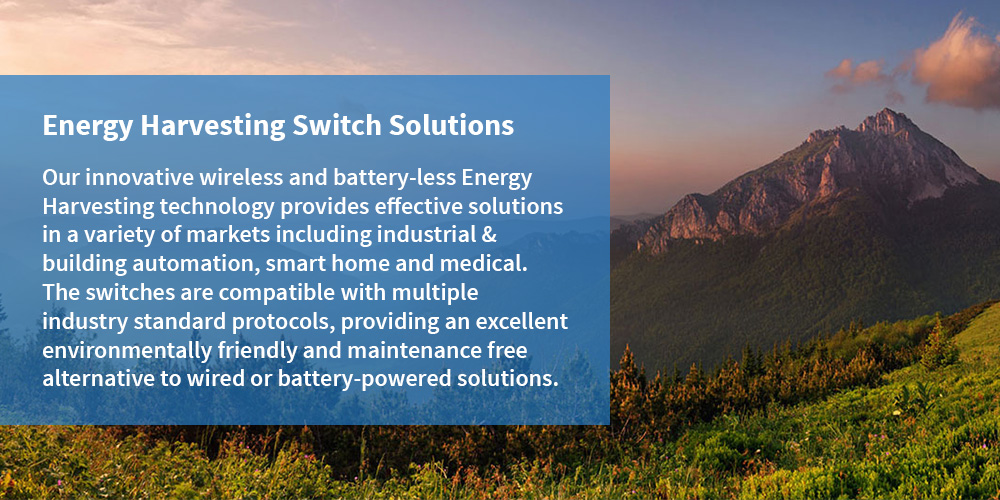 Energy Harvesting Switch Solutions